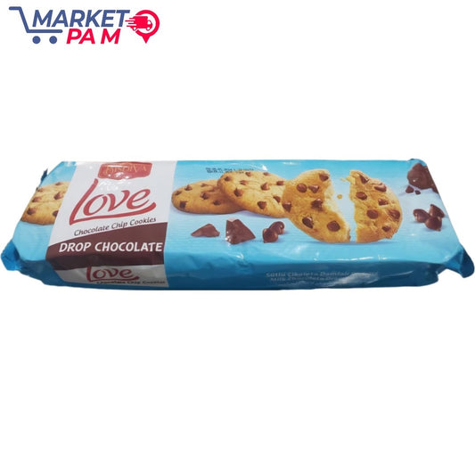 LOVE CHOCOLATE CHIP COOKIES, DROP CHOCOLATE