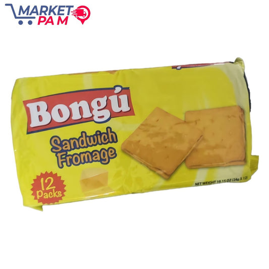 Bongú 12 Packs Sandwich Fromage NET WEIGHT 10.15 OZ (240 X 12)