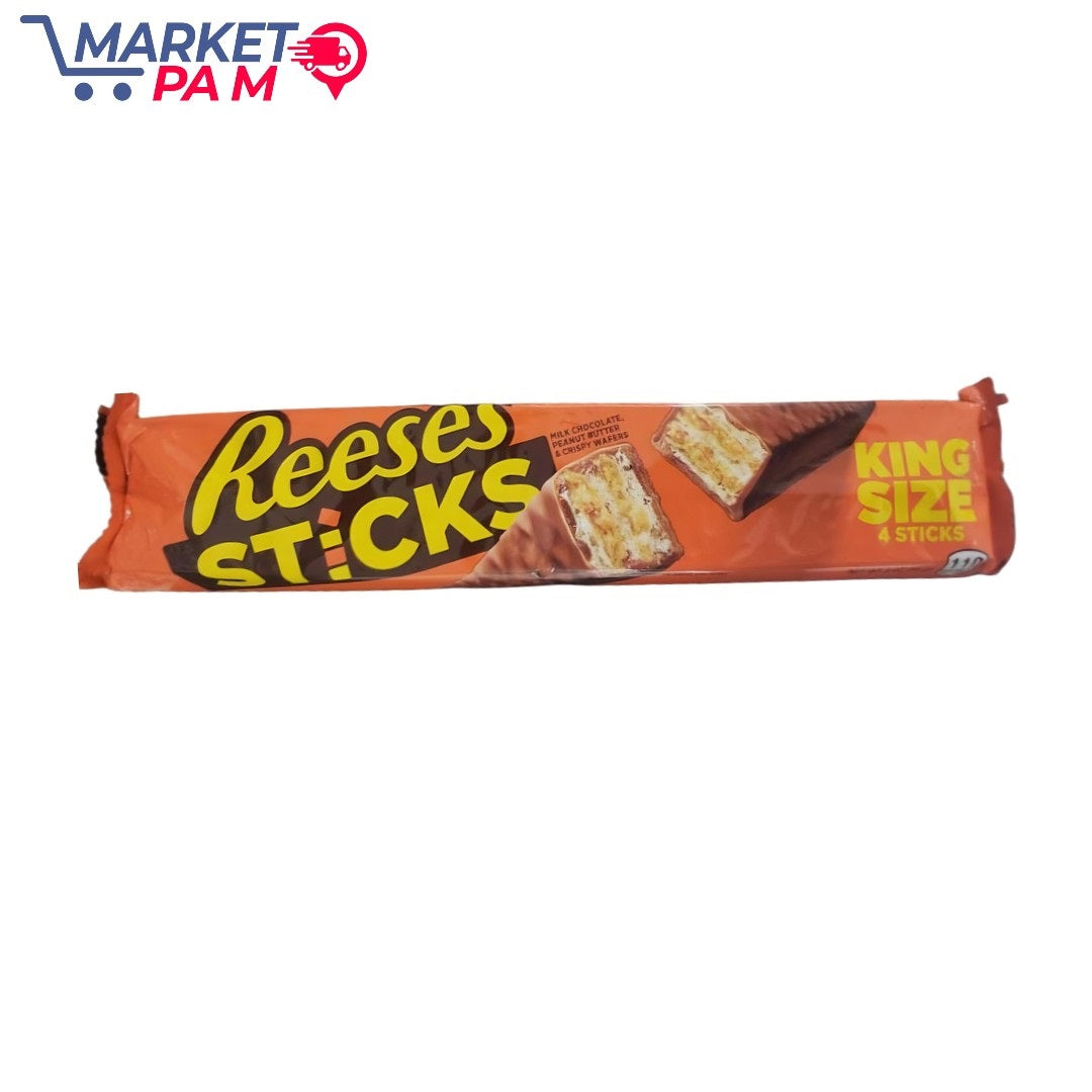 Reeses STICKS PEANCO MILK CR & CRISPY WAFERS KING SIZE 4 STICKS