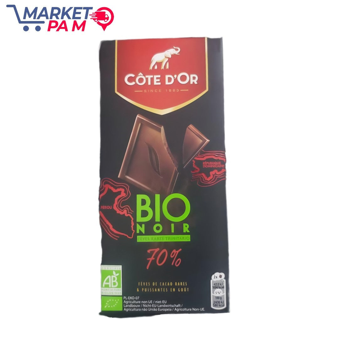 CÔTE D'OR BIO NOIR ELVES RARES TRINITARIO 70%