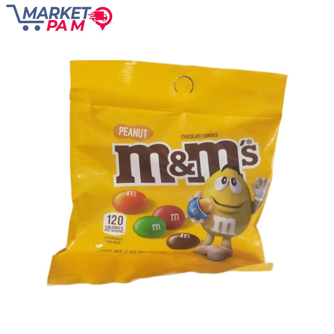 PEANUT CHOCOLATE CANDIES m&m's PER SERVING 740 ய m Π