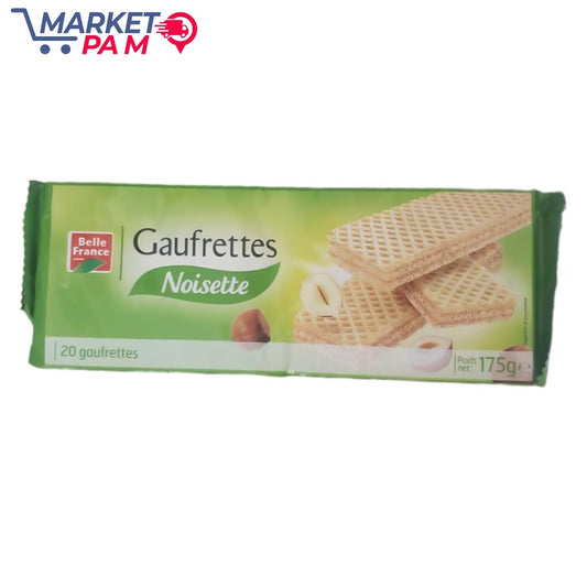 GAURETTES NOISETTE, 20 GAUFRETTES, 175 g e