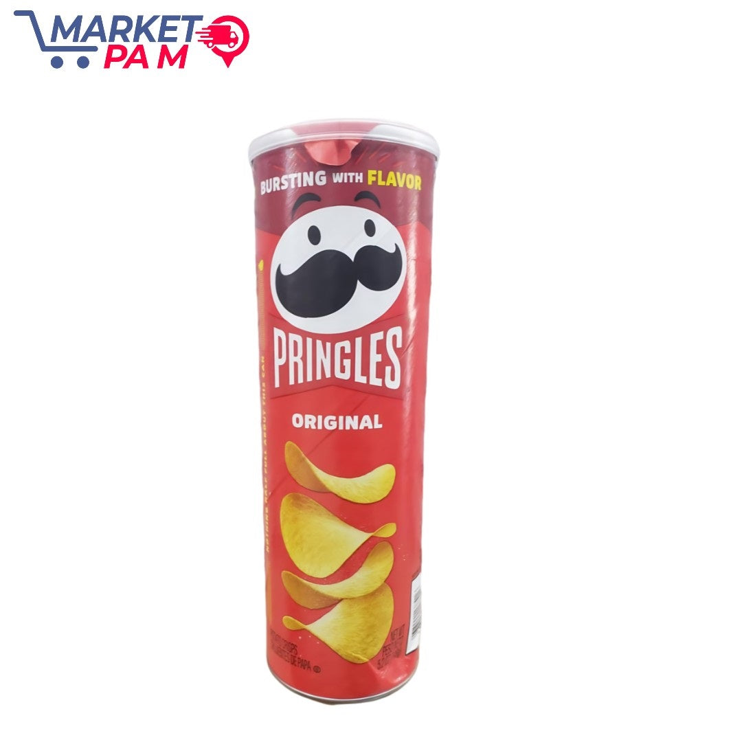 BURSTING WITH FLAVOR PRINGLES ORIGINAL