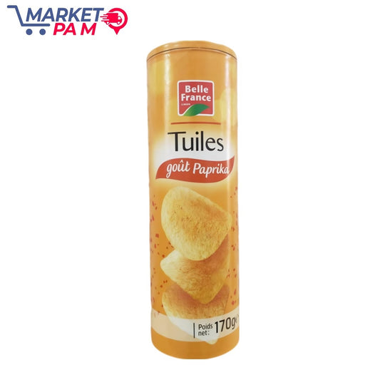 Belle France CIBON Tuiles goût Paprika Poids net: $170g