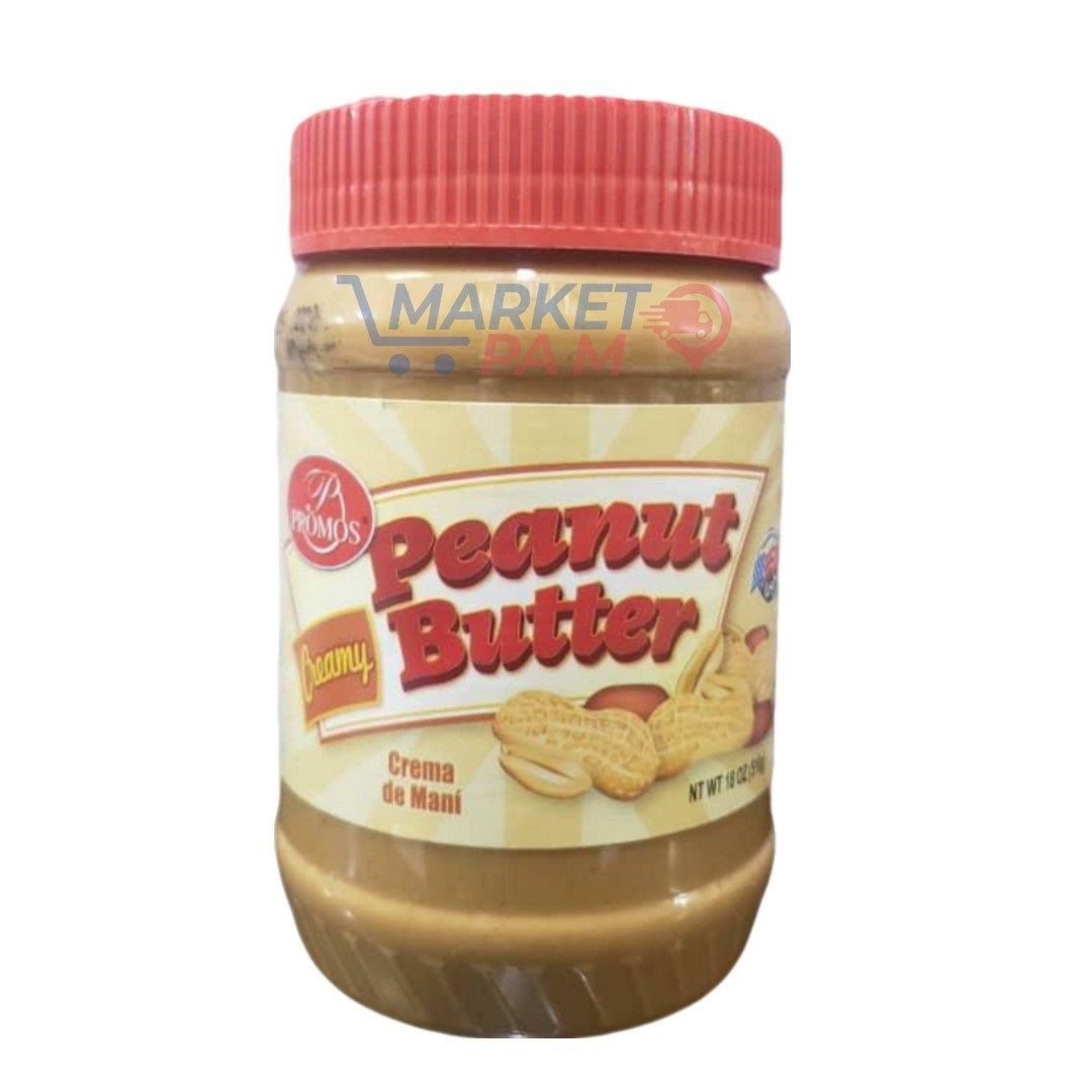 PEANUT BUTTER CREAM DE MANI , NET WT 18 OZ