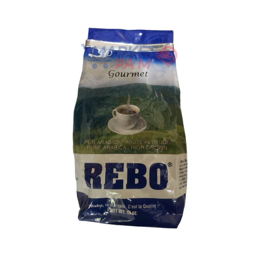CAFÉ GOURMET REBO, NET WT 10 OZ