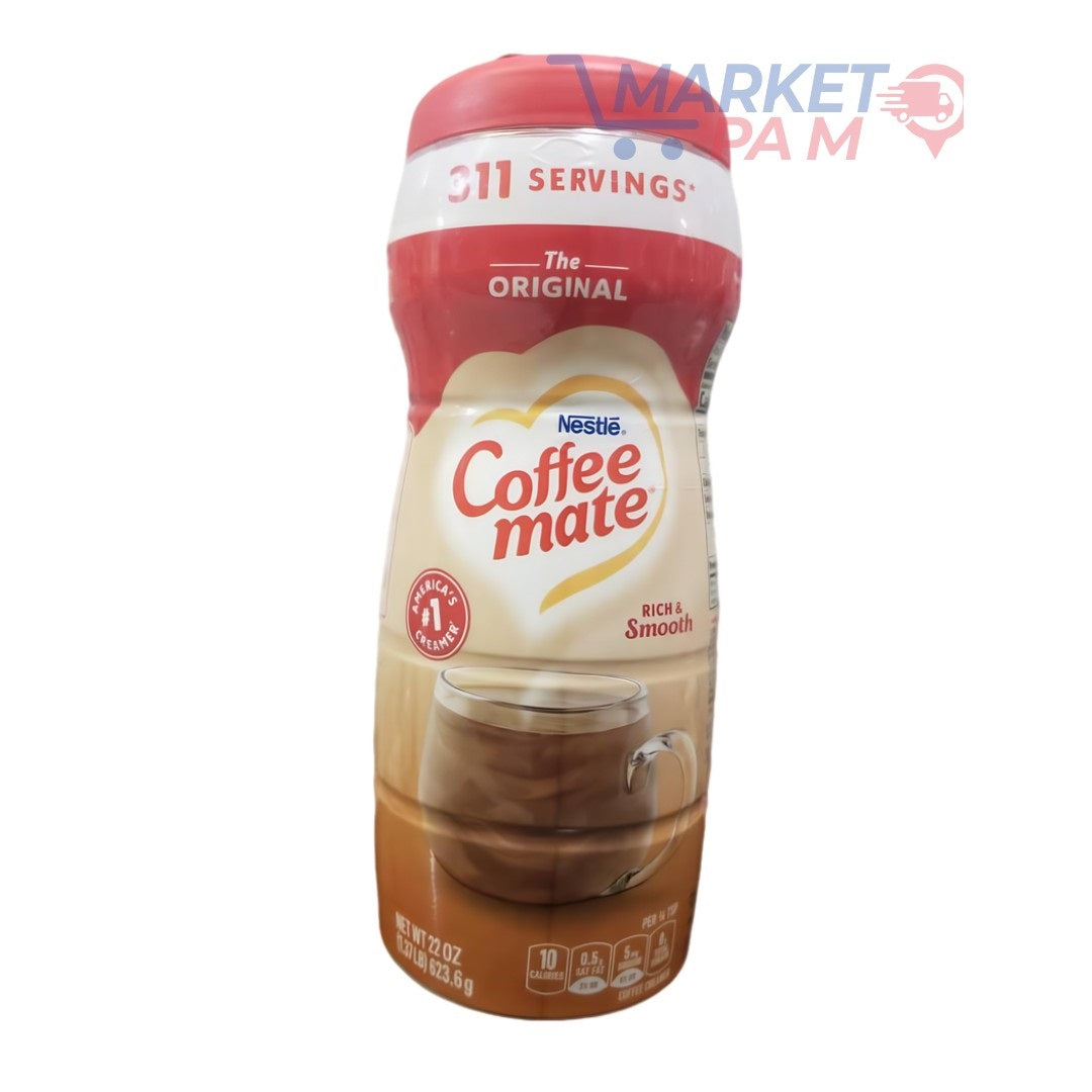 311 SERVINGS THE ORIGINAL, NESTLÉ COFFE MATE RICH & SMOOTH, NET WT 22 OZ 623 g