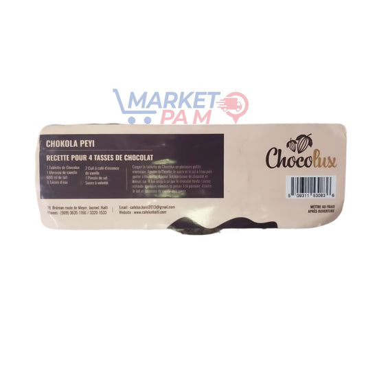 CHOCOLUX, RECETTE POUR 4  TASSES DE CHOCOLAT
