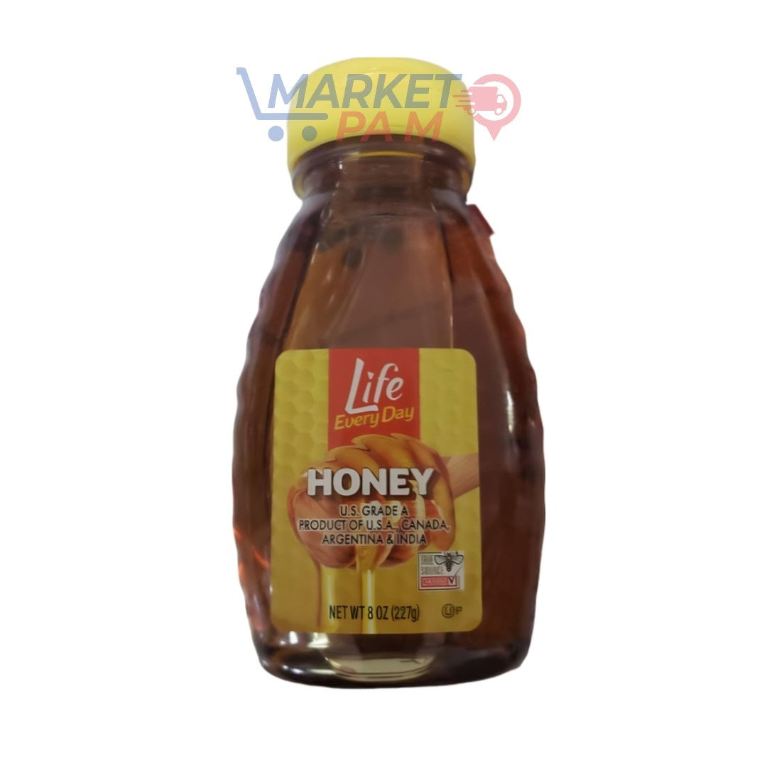 HONEY, LIFE EVERY DAY , NET WT 8 OZ ( 227 g)