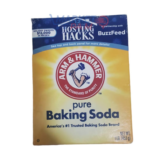 PURE BAKING SODA NET WT 453 g