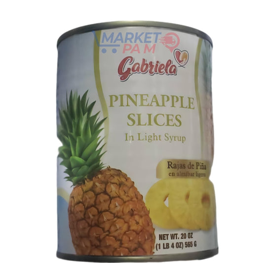 PINEAPPLE CLICES IN LIGHT SYRUP , NET WT 20 OZ (1 LB 4 OZ ) 565 G