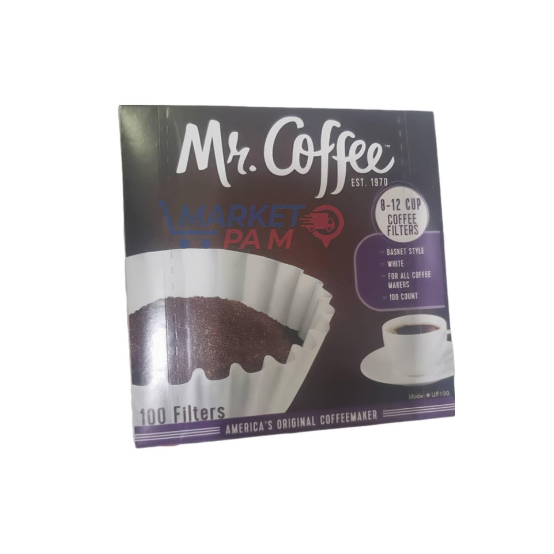 MR. COFFE (8-12 CUP COFFE FILTERS / 100 FILTERS)