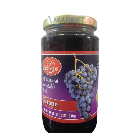 GRAPE , ALL NATURAL SPREAAVBLEFRUIT (NET WT 18 OZ ( 1 LB 2 OZ ) 510 g