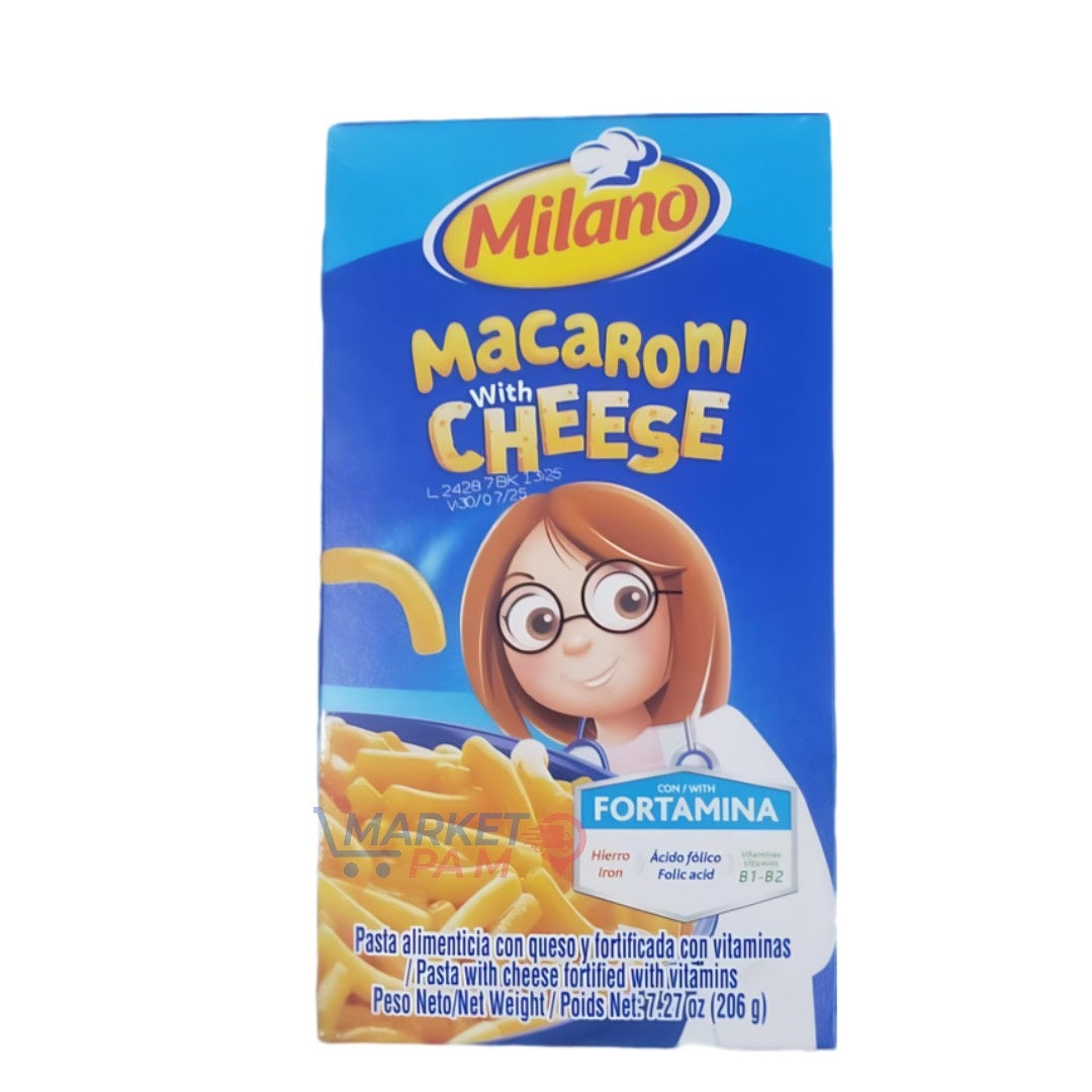 MACARONI WITH CHEESE , FORTAMINA,( POIDS NET 206 g)