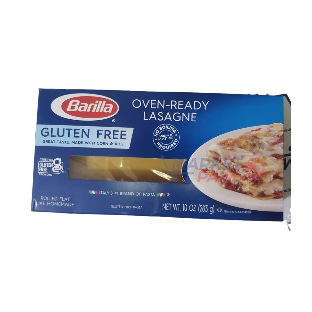 OVEN-READY LASAGNE, GLUTEN FREE , NET WT 10 OZ (283 g)