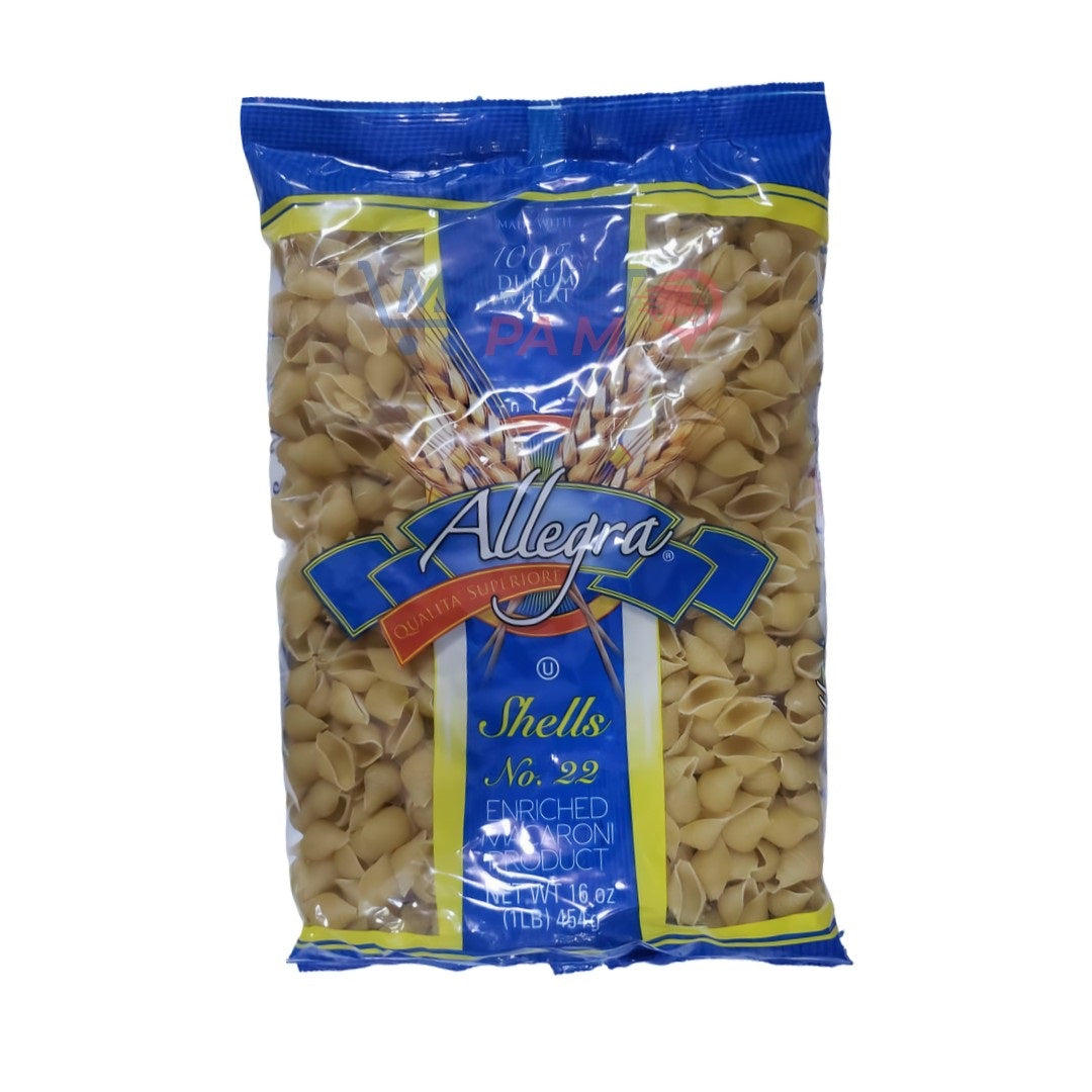 QUALITA SUPERIORE / Shells N° 22 PRODUIT CARONI /NET WT 16 OZ ( 1LB) 454 g