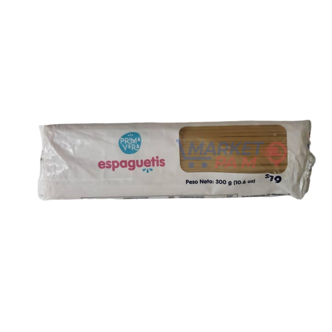 PRIMA VERA espaguetis EMAR Peso Neto : 300 g (10,6 oz) 19 $ de vitamines