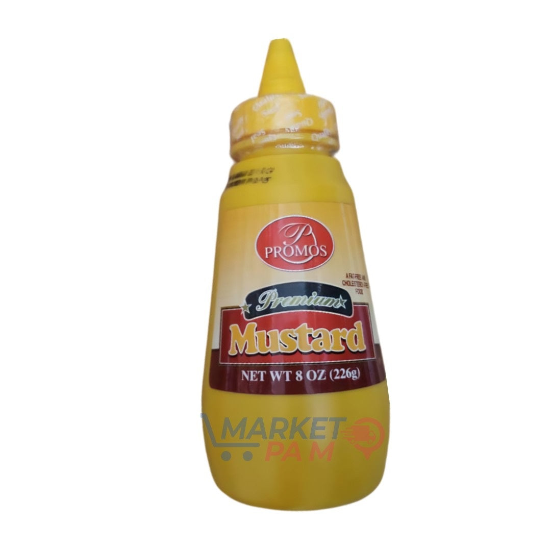 PREMIUM MUSTARD/ NET WT 9 OZ ( 226 g)/ PROMOS
