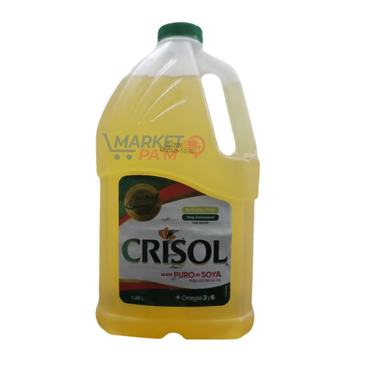 CRISOL │ACEITE PURO DE SOYA │ + OMEGAS 3y6 │ 1.89 L