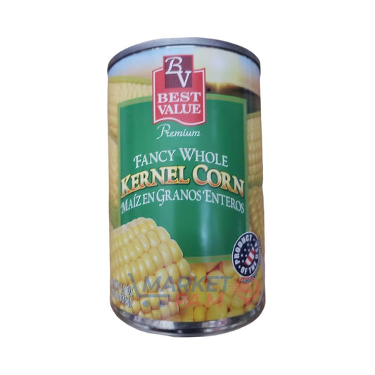 FANCY WHOLE │KERNEL CORN │ MAIZ EN GRANOS ENTEROS │ 425 g