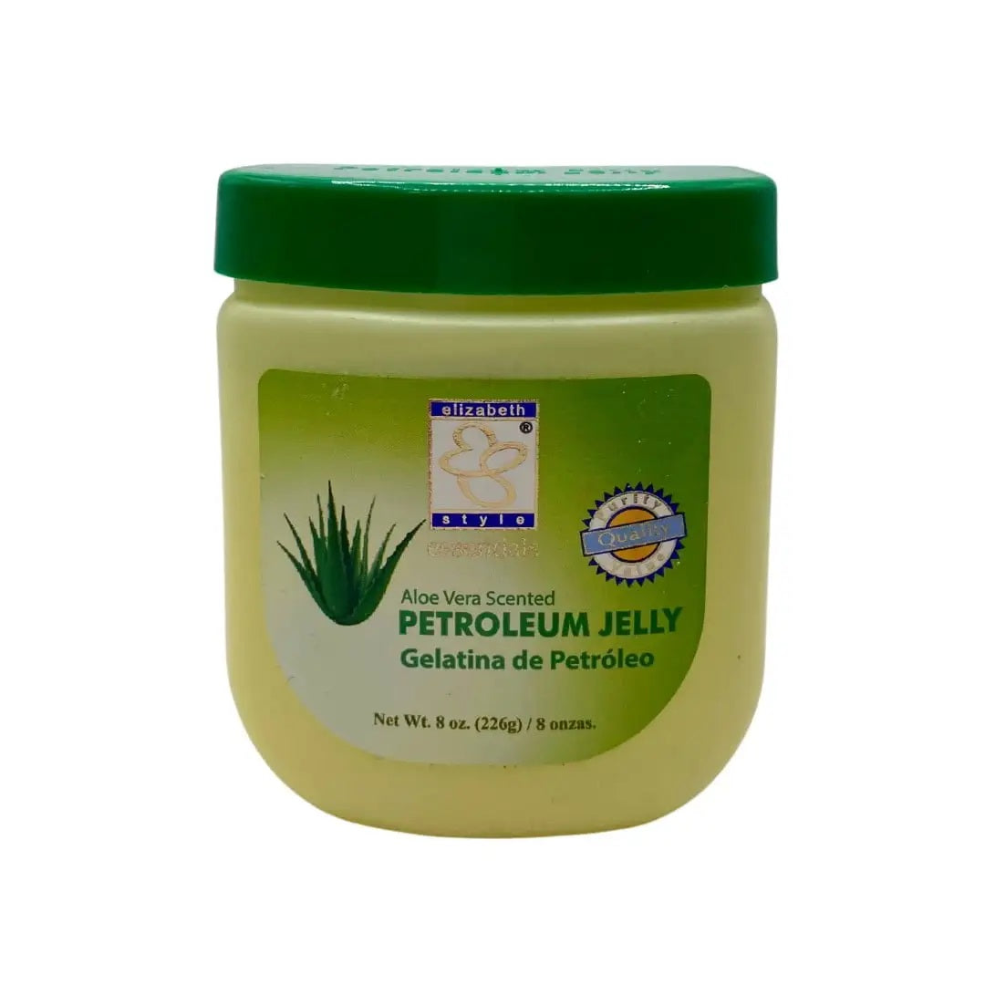 PETROLEUM JELLY , ALOE DE VERA SCANTED (GELATINA DE PETROLEO) 8 OZ