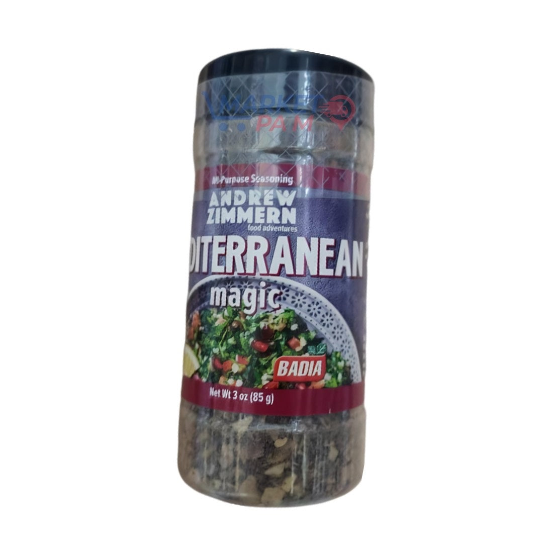 ANDREW ZIMMERN │ MEDITERRANEA MAGIC │ NET WT 3 OZ ( 85 g)