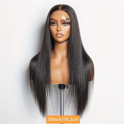 Glueless Human Hair Wig - Natural Look Front with Preplucked Hairline & No Glue Needed, Ready-to-Wear Straight Hairstyle, Lightweight Everyday & Special Event Wig for Women (All Light Beige Tones), Short Hair Wigs, Event Hair