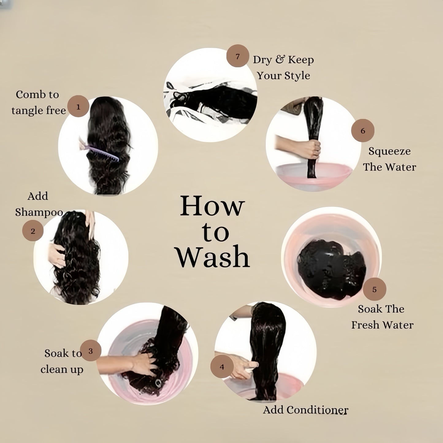 Glueless Human Hair Wig - Natural Look Front with Preplucked Hairline & No Glue Needed, Ready-to-Wear Straight Hairstyle, Lightweight Everyday & Special Event Wig for Women (All Light Beige Tones), Short Hair Wigs, Event Hair