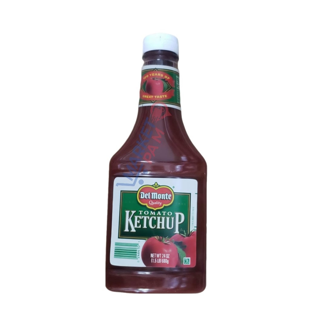 DEL MONTE │ TOMATO KETCHUP │ NET WT 24 OZ ( 1.5 LB) 680 g