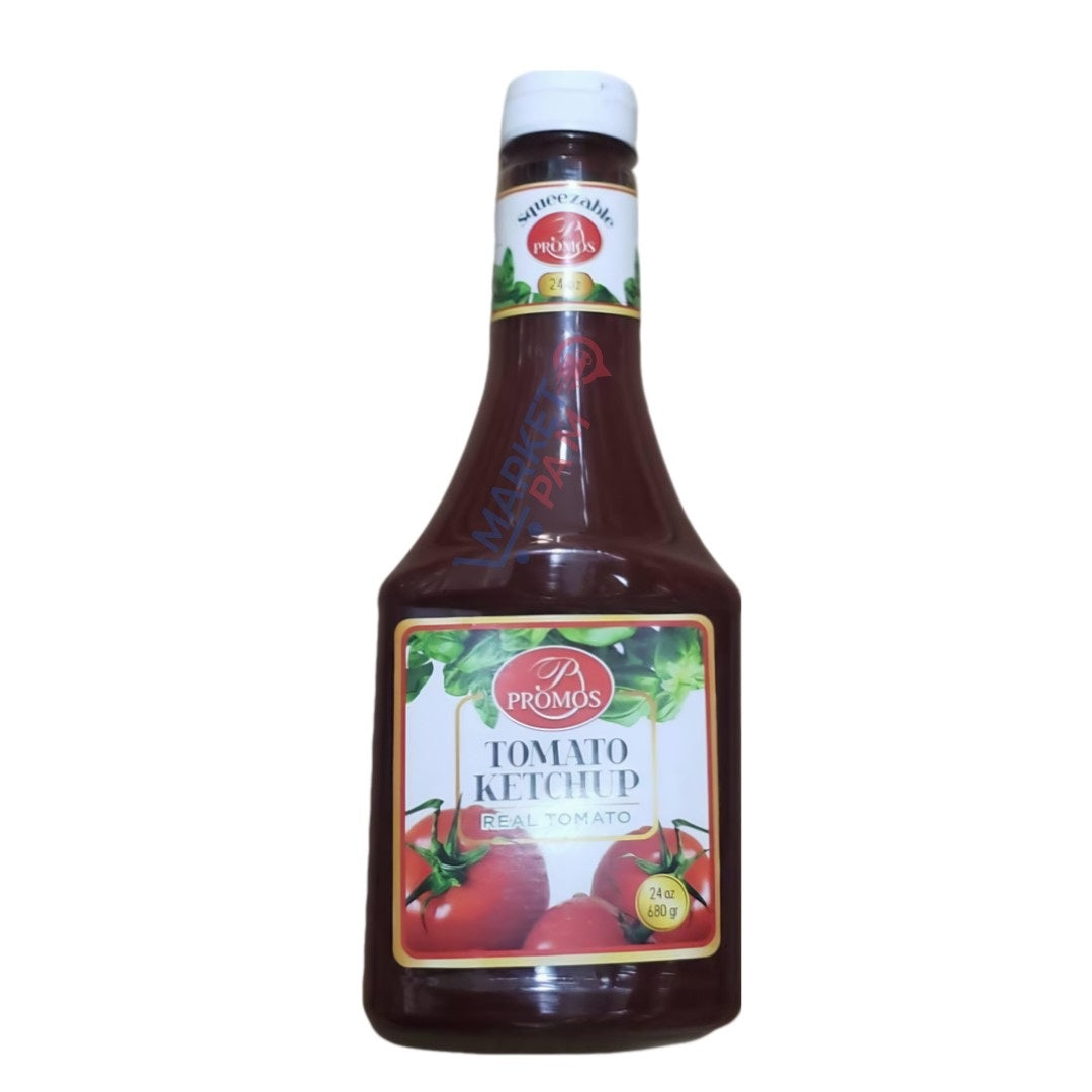 PROMOS │ TOMATO KETCHUP REAL TOMATO │ 24 OZ 680 g