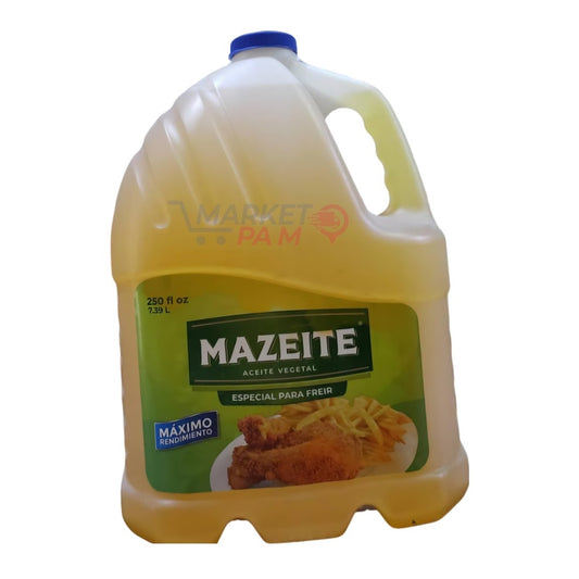 MAZEITE │ ACEITE VEGETAL │ ESPECIAL PARA FREIR │ 250 FL OZ ( 739 l)