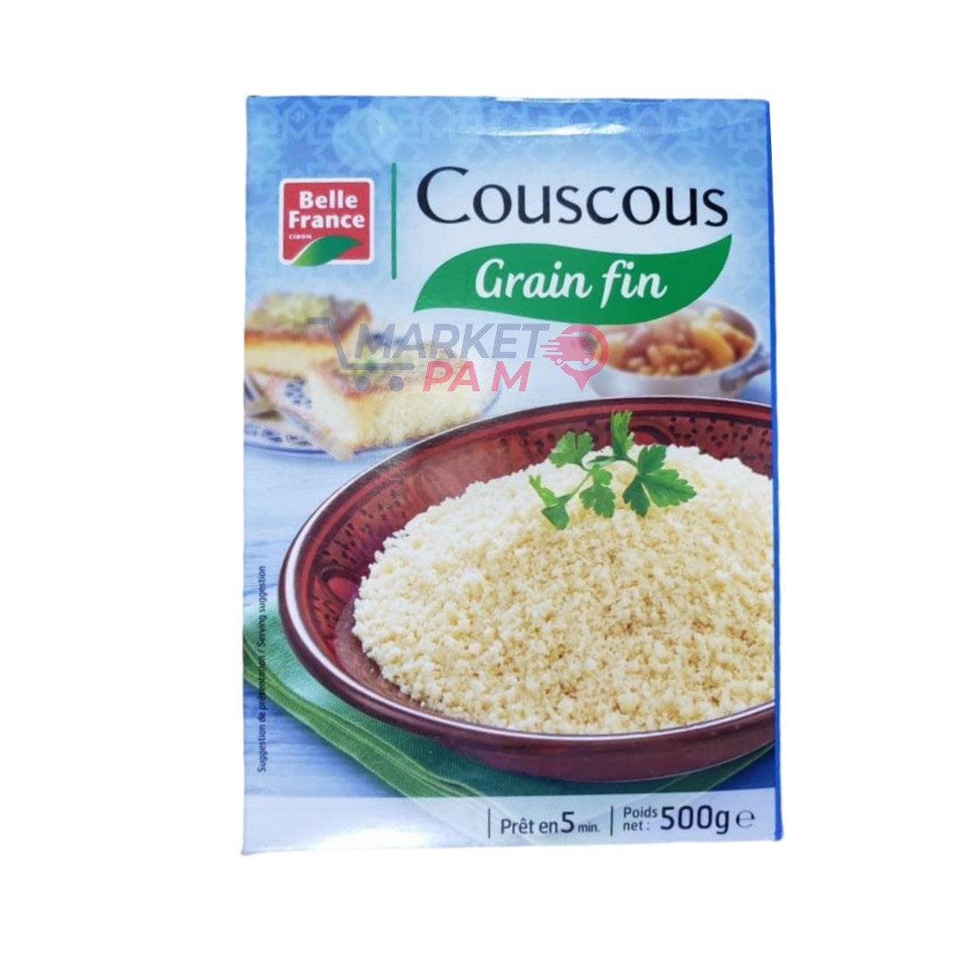 COUSCOUS GRAIN FIN │ PRÊT EN 5 MIN. │ POIDS NET : 500 g e