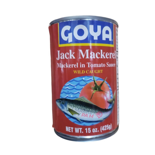 GOYA │ ACK MACKEREL │ MACKERED IN TOMATO SAUCE │ NET WT 15 OZ ( 425 g)