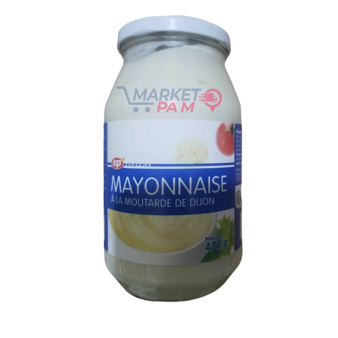 MAYONNAISE  À LA MOUTARDE DE DIJON  │POIDS NET 470 g