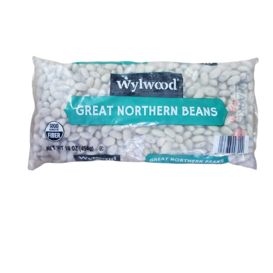 Wylwood │ GREAT NORTHERN BEANS │ NET WT 16 OZ (454g)