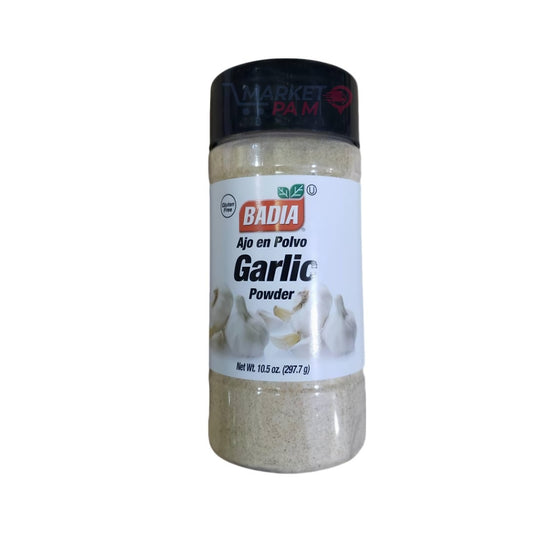 BADIA AJO EN POLVO │ GARLIC POWDER │ NET WT. 105 OZ. ( 297.7 g )