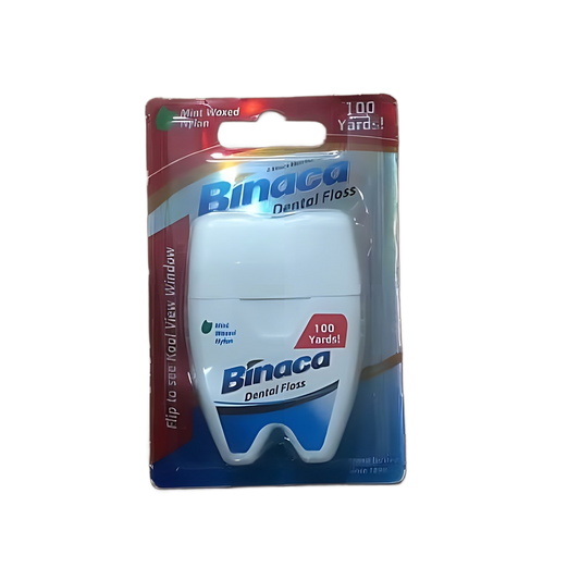FIL DENTAIRE , FDENTAL FLOSS (100 YARDS) BINACA
