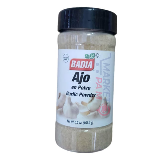 BADIA │ AJO EN POLVO/ GARLICE POWDER │NET WT 5.5 OZ ( 155.9 )