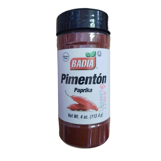 BADIA │ PIMENON PAPRIKA │ NET WT 4 OZ ( 113.4 g )
