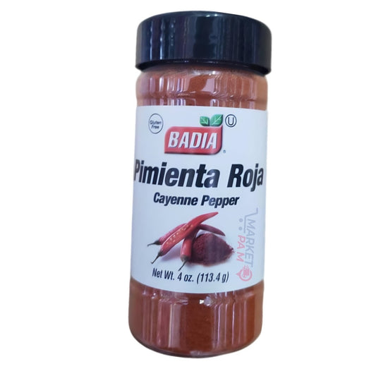 BADIA │ PIMIENTA ROJA │ NET WT. 4 OZ. ( 113.4 g)