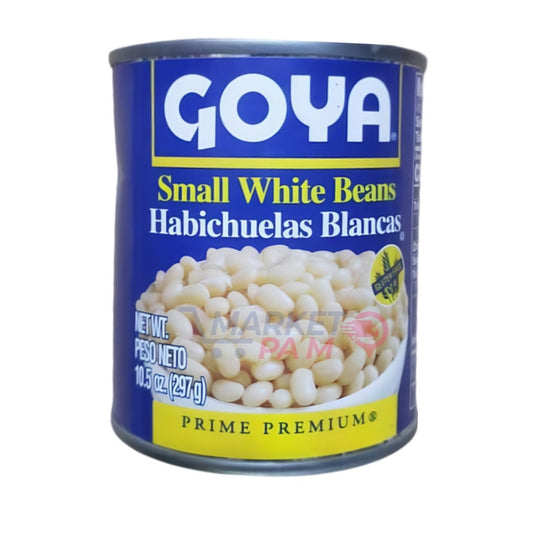 GOYA │ SMALL WHITE BEANS │ HABICHEULAS BLANCAS │ NET WT  10.5 Z ( 297 g)
