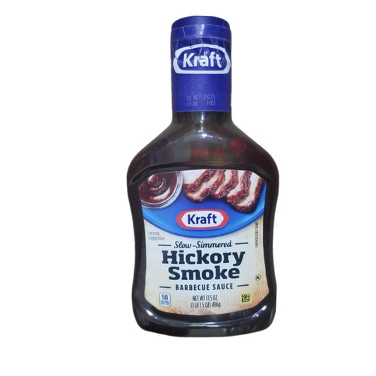KRAFT │ SLOW SIMMERED │ HICKORY SMOKE │ NET WT 17.5 OZ ( 1 LB 1.5 OZ ) 496 g