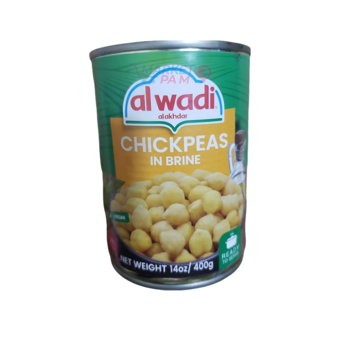 ALADI CHICKPEAS  IN BRINE │ NET WT 14 OZ (400g)