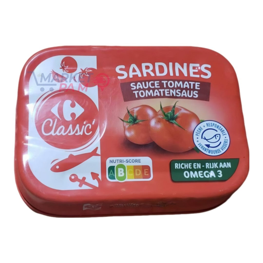 SARDINES SAUCE TOMATE │ TOMATENSAUS │ RICHE EFN RIJK AAN OMEGA 3