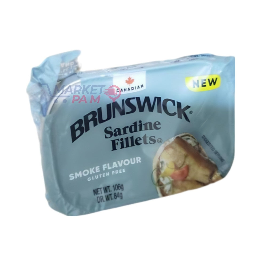 BRUNSWICK │ SADINE FILLETS │  HIGH IN PROTEIN & VITAMIN D │ NET WT 106g