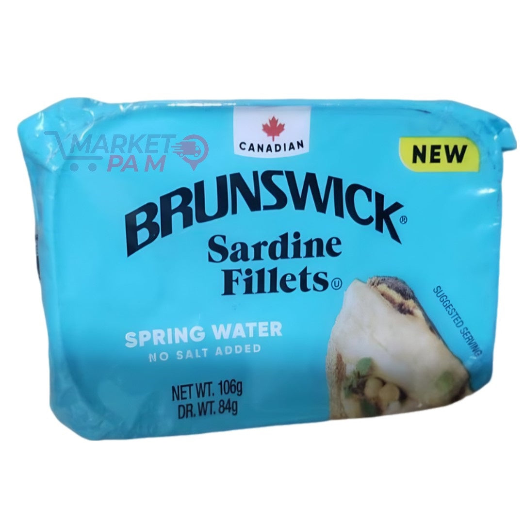 BRUNSWICK │ SADINE FILLETS │  HIGH IN PROTEIN & VITAMIN D │ NET WT 106g