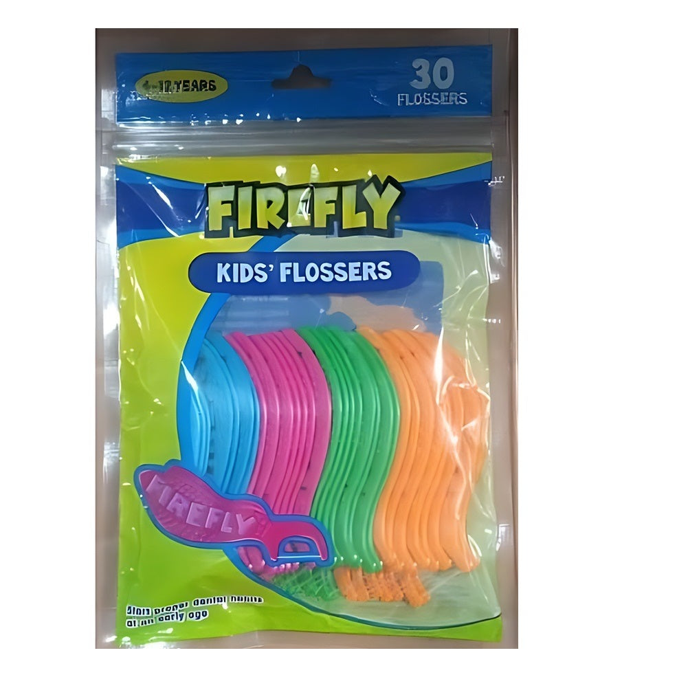 FIRREFLY KIDS' FLOSSERS (30 FLOSSERS, 4-12 YEARS)