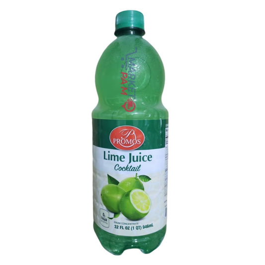 PROMOS  │  LIME JUICE  │  32 FL OZ ( 1QT) 946 ML