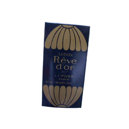 LOTION RÊVE D'OR 70 ̊   L.T. PIVER PARIS 97 ML NET CONT.FL. OZ 3 1/4