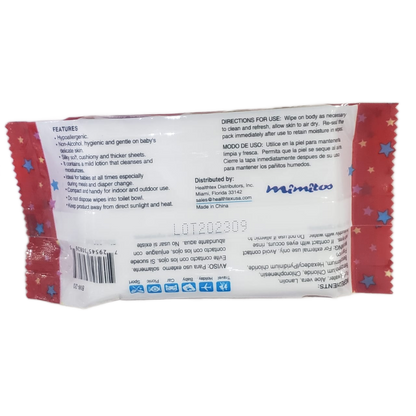BABY WIPES, MIMITOS , WET TISSUE, 200 MM * 150 MM, 80 PCS